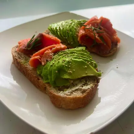 Tostada Salmón